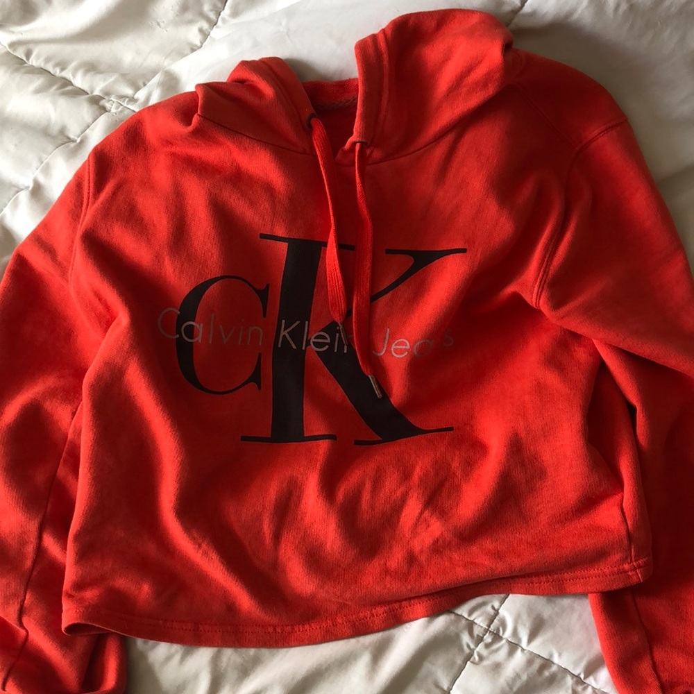 Calvin Klein Crop hoodie